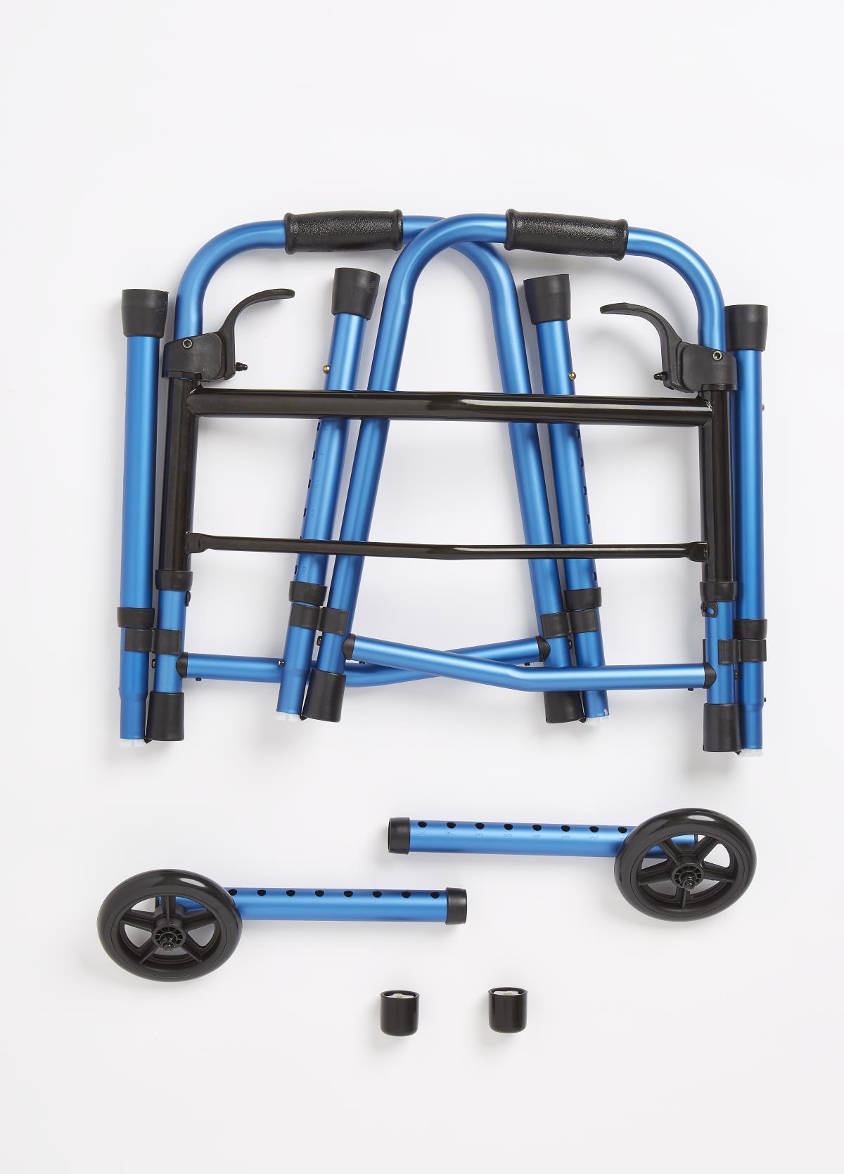 Medline Folding Paddle-Release Walkers | Medline