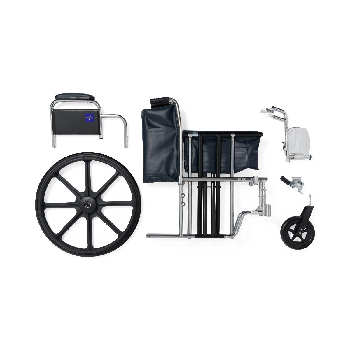 Medline Extra-Wide Wheelchairs | Medline