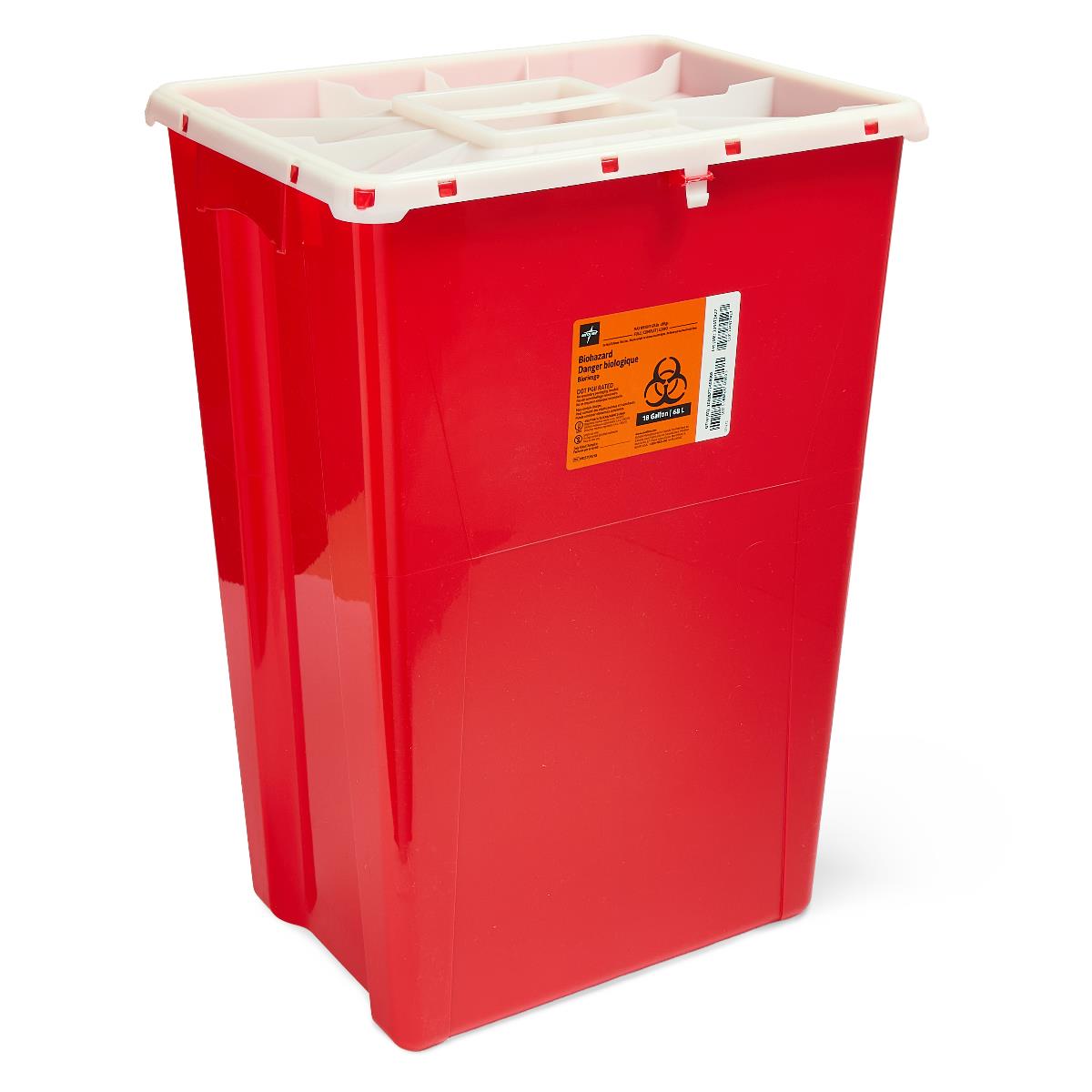 MDS705218 | Medline Large PG-II Waste and Sharps Containers
