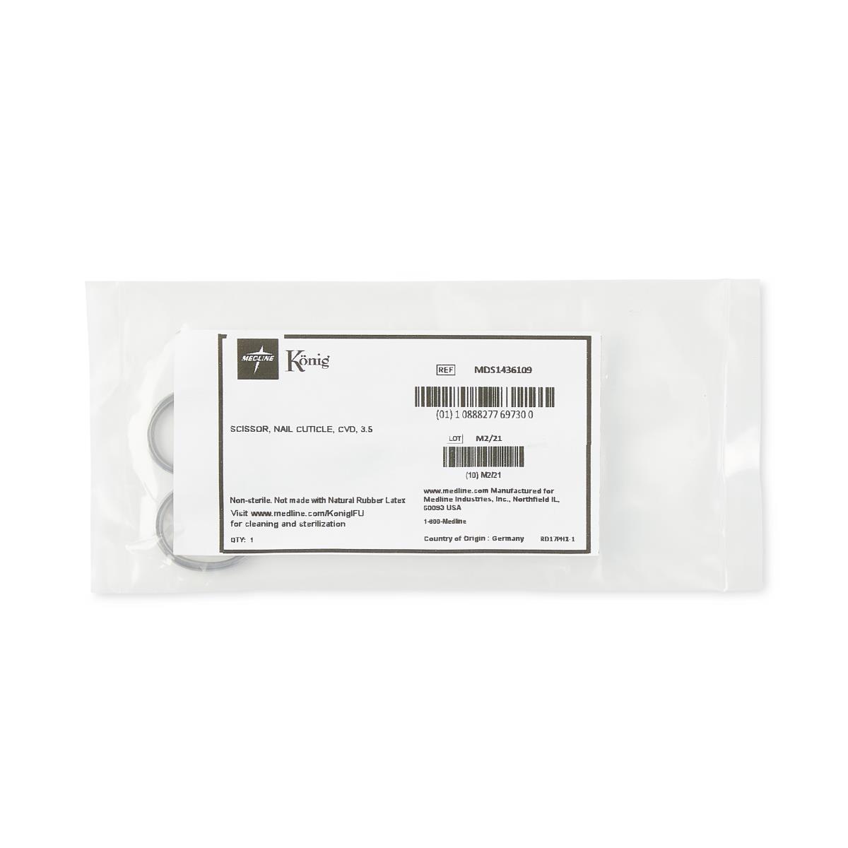 König Cuticle Nail Nippers Medline