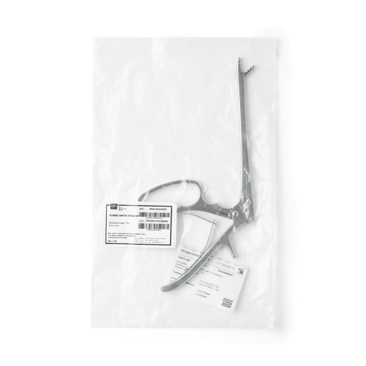 König Double Ring Handle Rongeur With Teeth | Medline