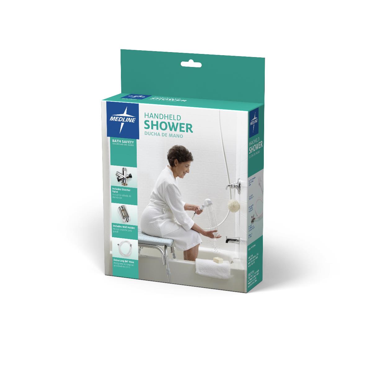 Deluxe Handheld Shower Massager byDrive Medline Industries, Inc.