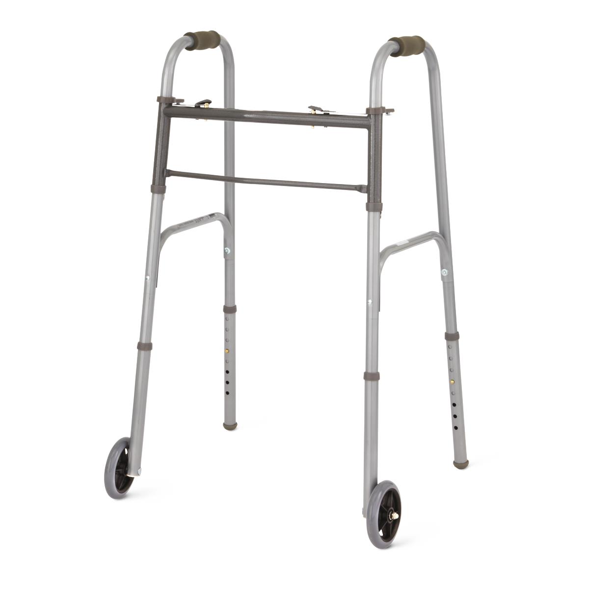 Medline Folding Walkers with 5