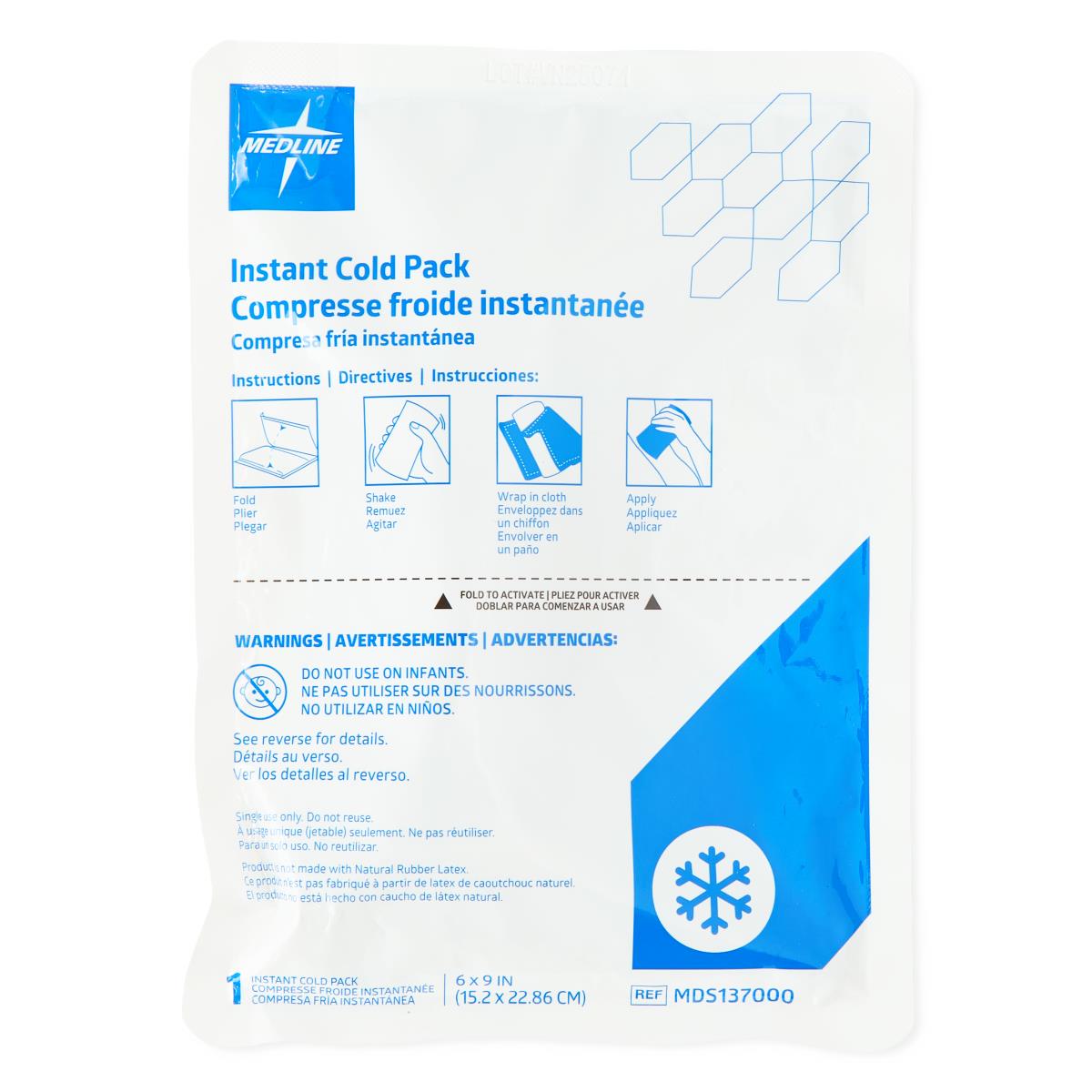 MDS137000H | Medline Standard Instant Cold Packs