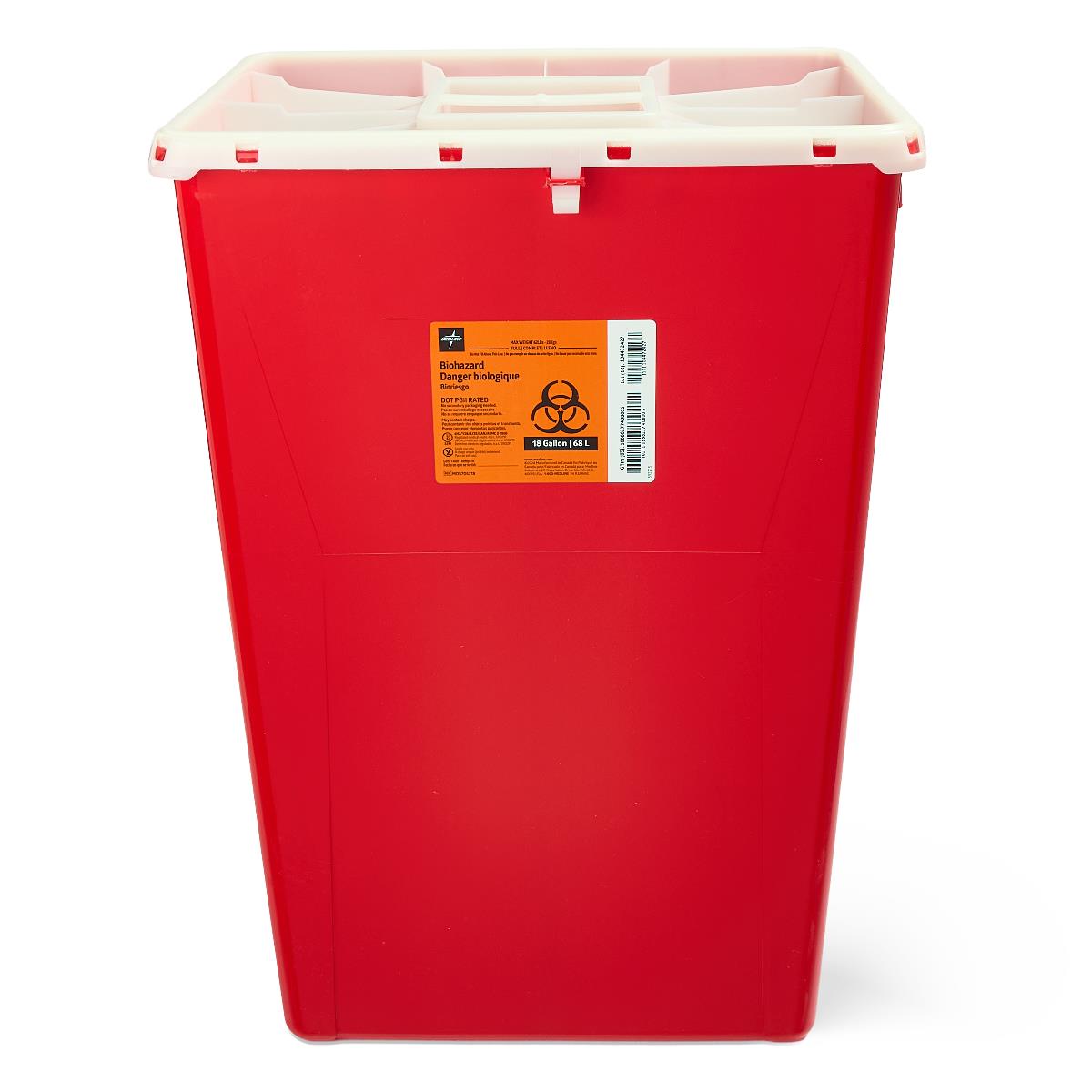 MDS705218 | Medline Large PG-II Waste and Sharps Containers