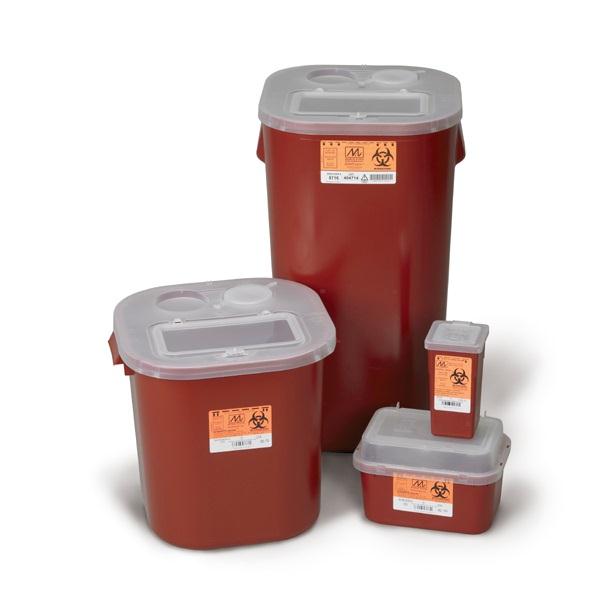 Locking Bracket Sharps Containers | Medline