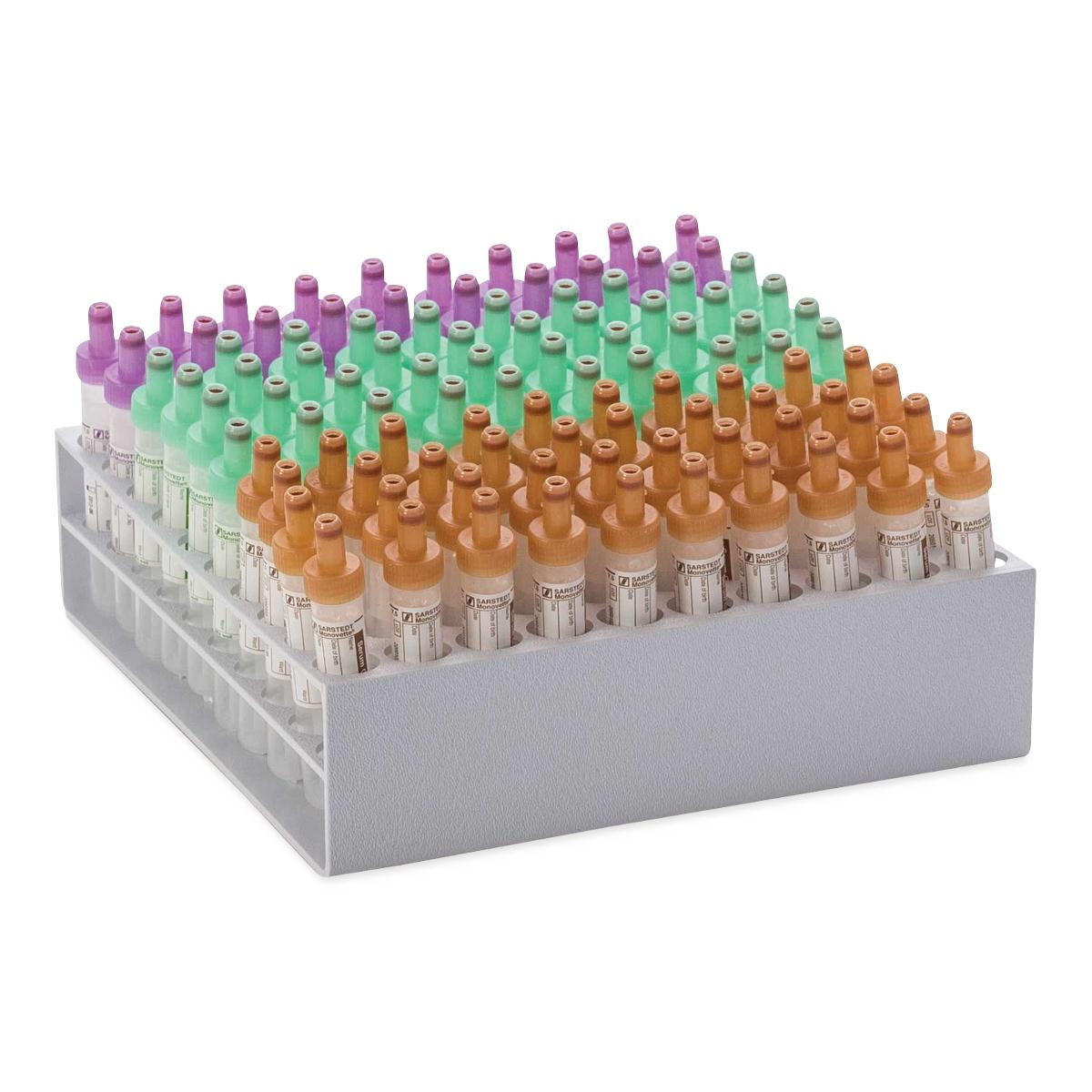 Square 20mm Tube Rack and Organizer | Medline