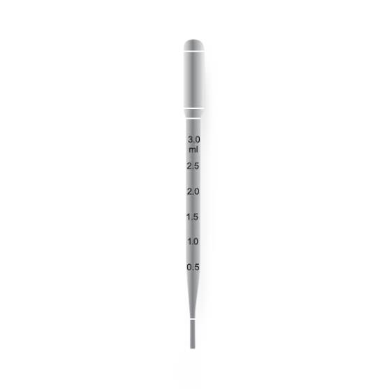 Sterile Graduated 3 mL Pipettes, Small Bulb, Medline Industries, Inc.