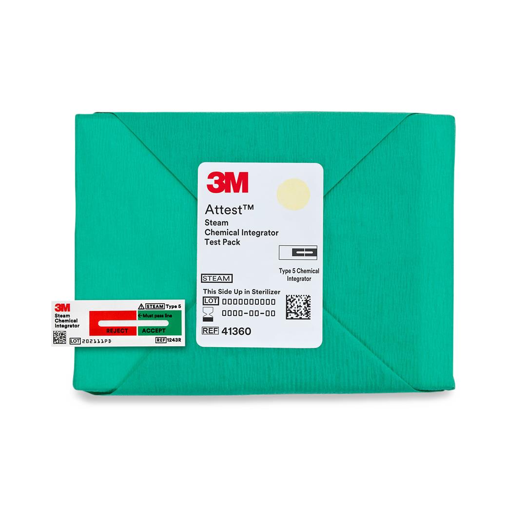未使用◎AIVEL STEAM PACK 300g 平成美健 Attest Steam Chemical Integrator Test Pack | Medline
