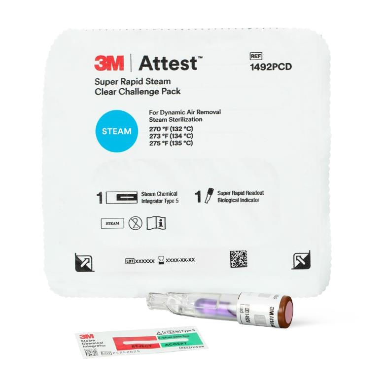 3M Attest Steam Challange Packs | Medline