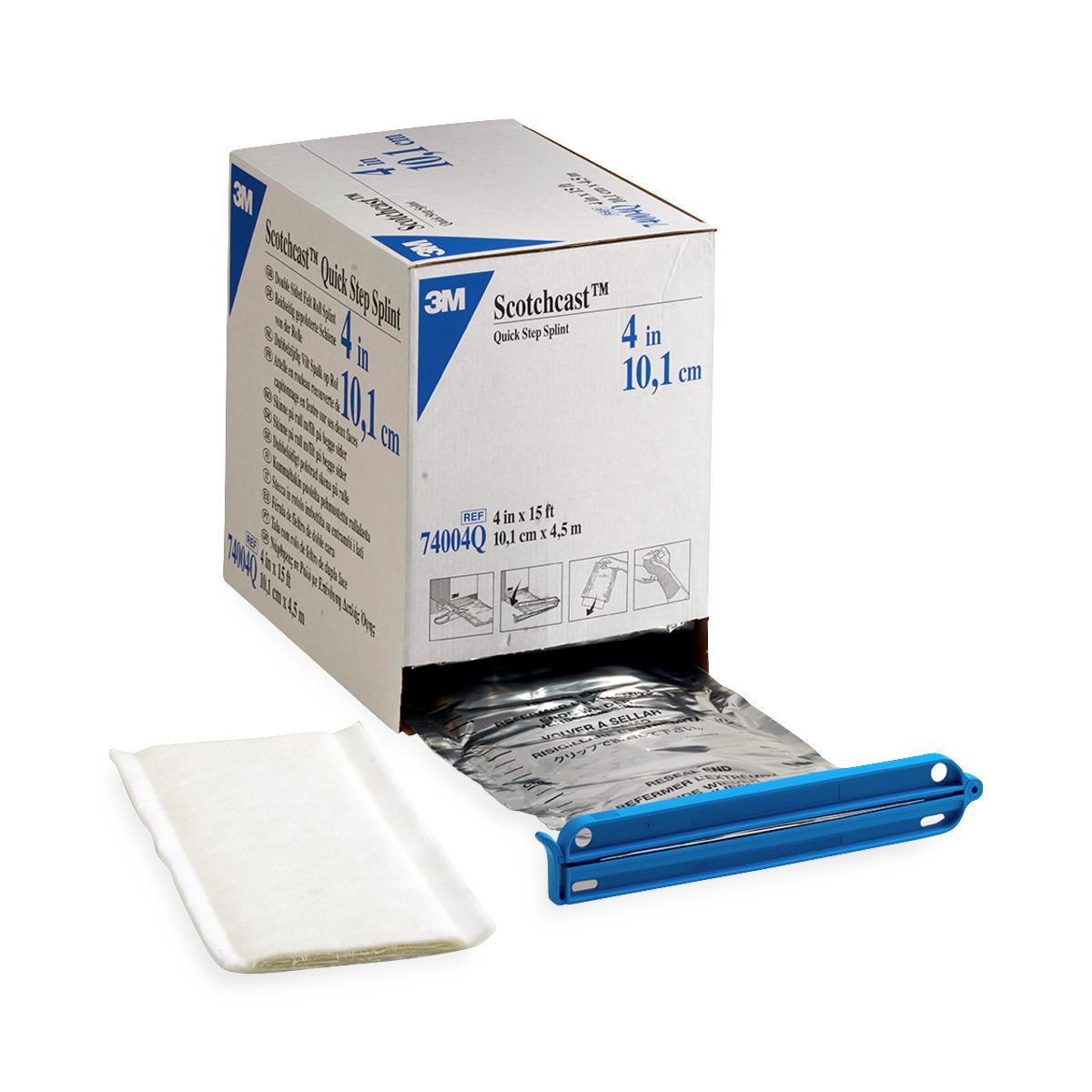 MMM74004Q | 3M Scotchcast Quick Step Double-Sided Felt Roll Splint