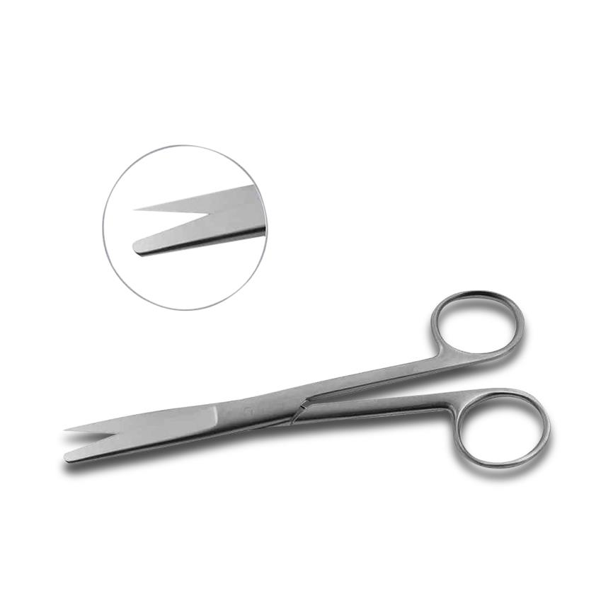 MOPEC Straight Sharp/Blunt Dissection Scissors | Medline