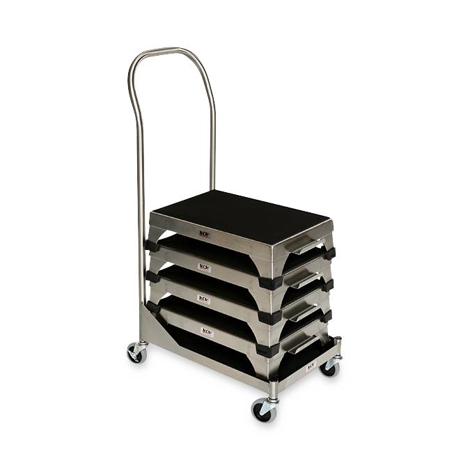 Stainless Steel Stacking and Interlocking Step Stool | Medline