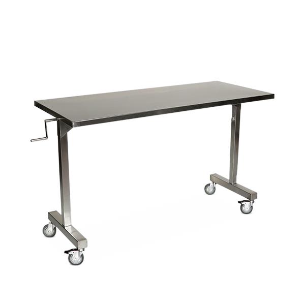 T*Ｏ様 米軍 アルミ製 フォールディング テーブル MEDICAL TABLE Height Adjustable Over Patient Instrument Tables | Medline