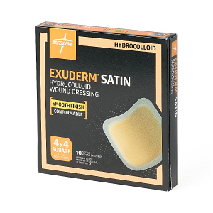 exuderm satin dressing Exuderm Satin Hydrocolloid Wound Dressings