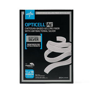 silver antibacterial gelling fiber wound dressing Opticell Ag+ Silver Antibacterial Gelling Fiber Wound Dressings