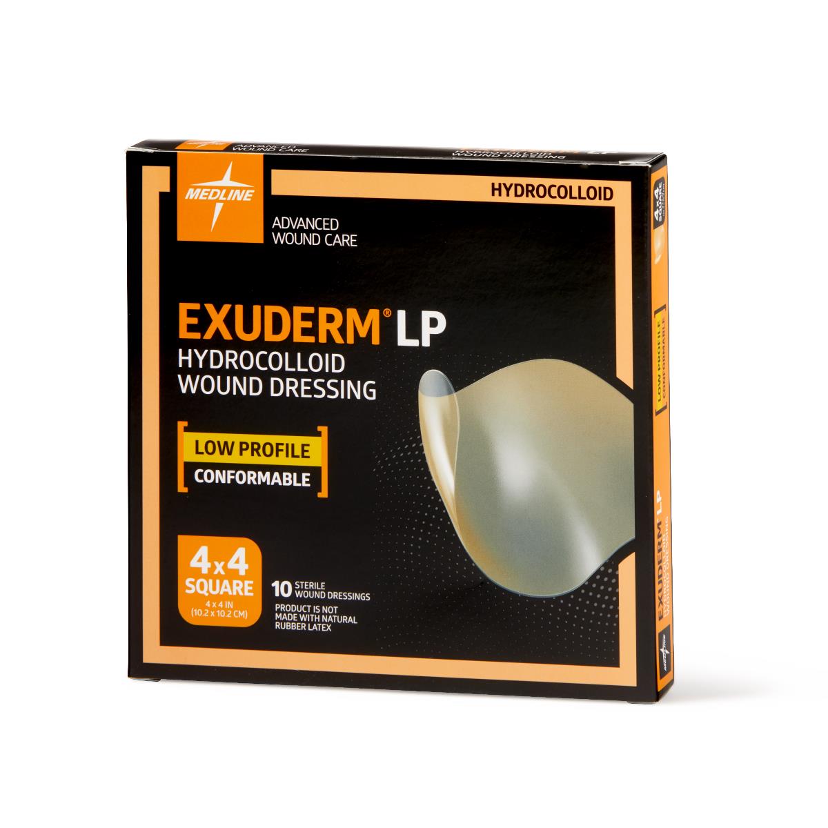 WASHED OUT PARACOSM LP クリアビニール Exuderm LP Low-Profile Hydrocolloid Wound Dressings | Medline