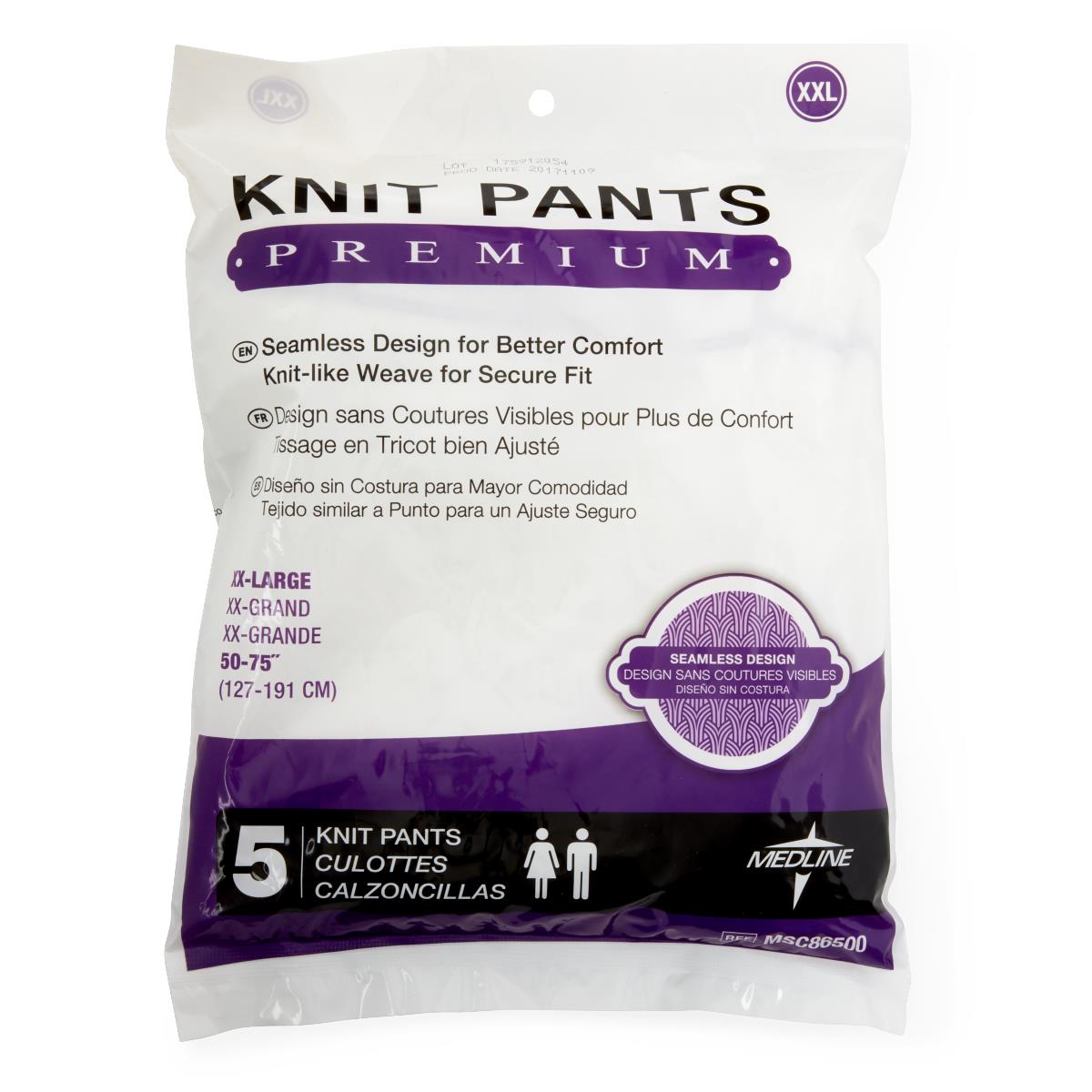 Medline Premium Knit Incontinence Underpants | Medline