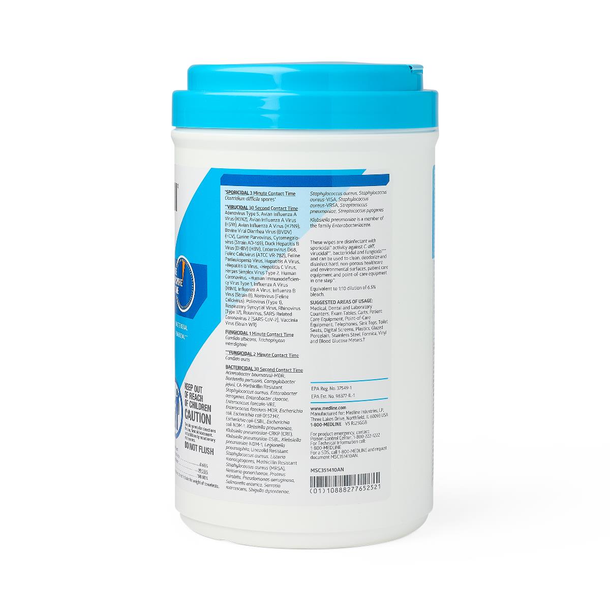Micro-Kill Bleach Germicidal Bleach Wipes | Medline