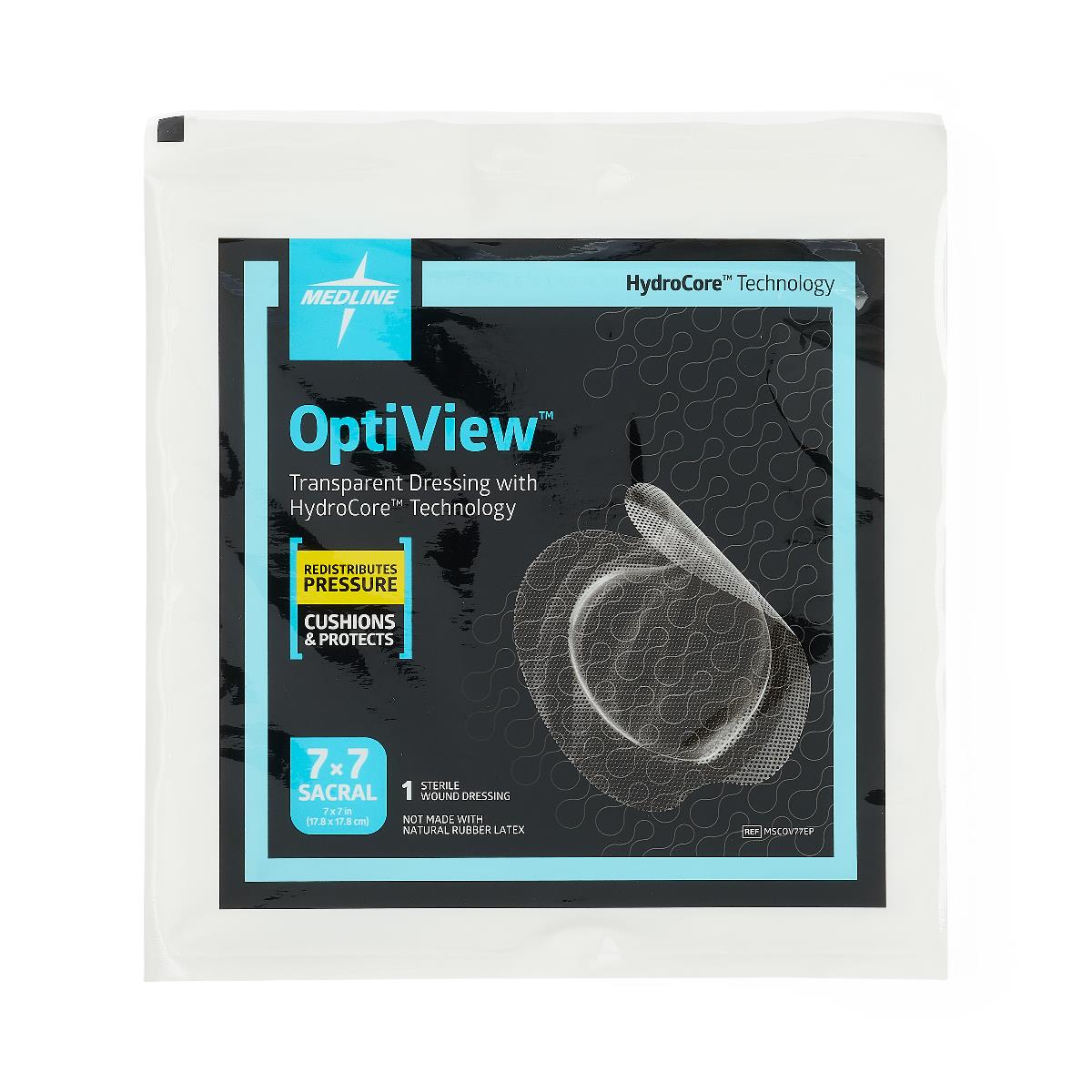 OptiView Transparent Wound Dressings with HydroCore