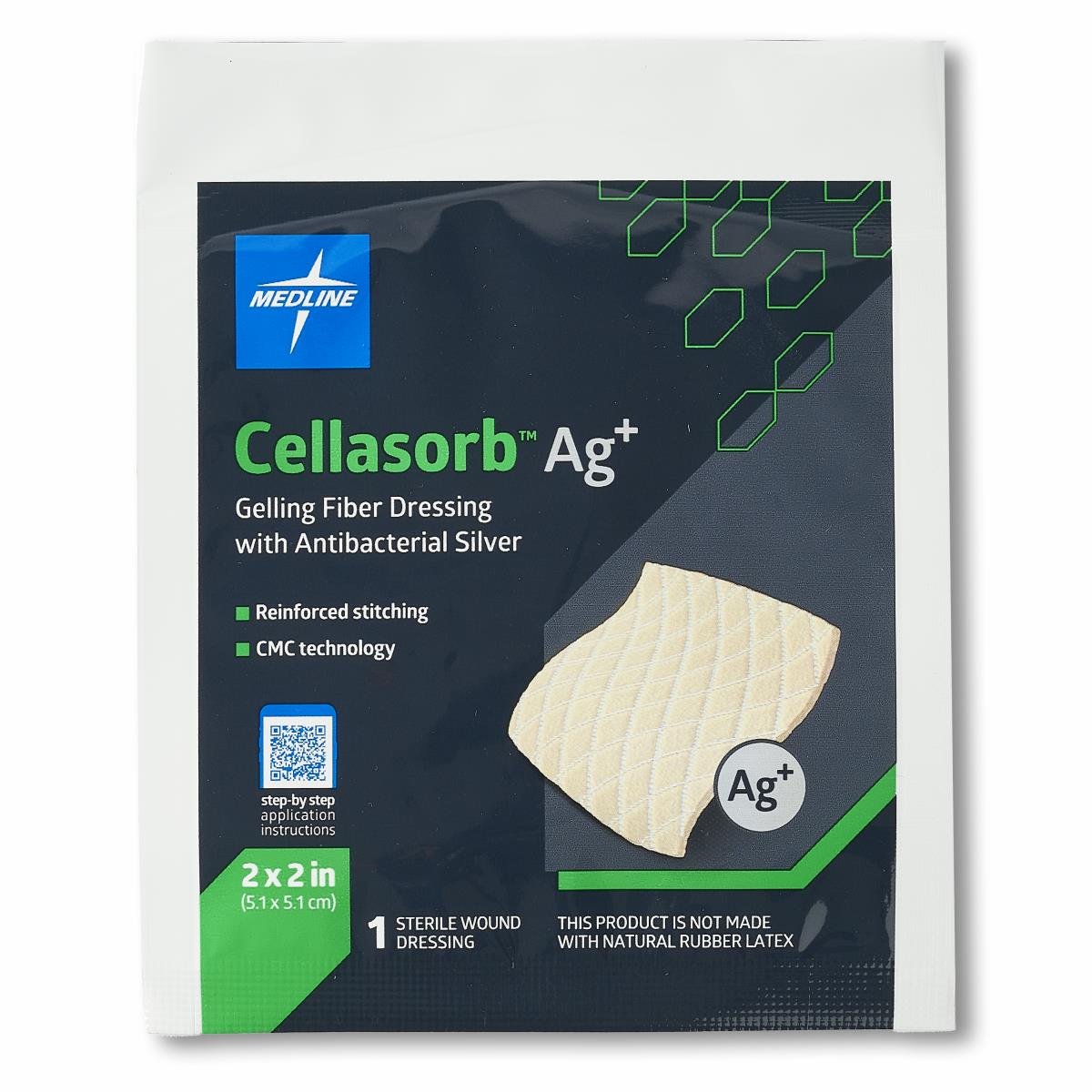 silver antibacterial gelling fiber wound dressing Opticell Ag+ Silver Antibacterial Gelling Fiber Wound Dressings