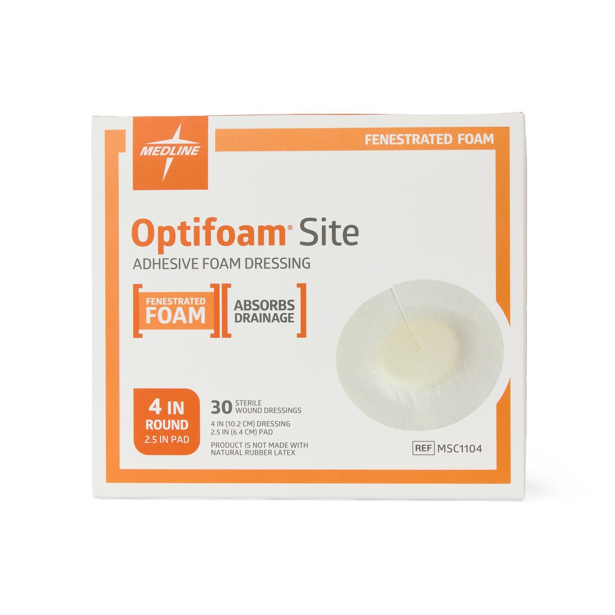 Optiform Def Optifoam Site Fenestrated Foam Wound Dressings | Medline