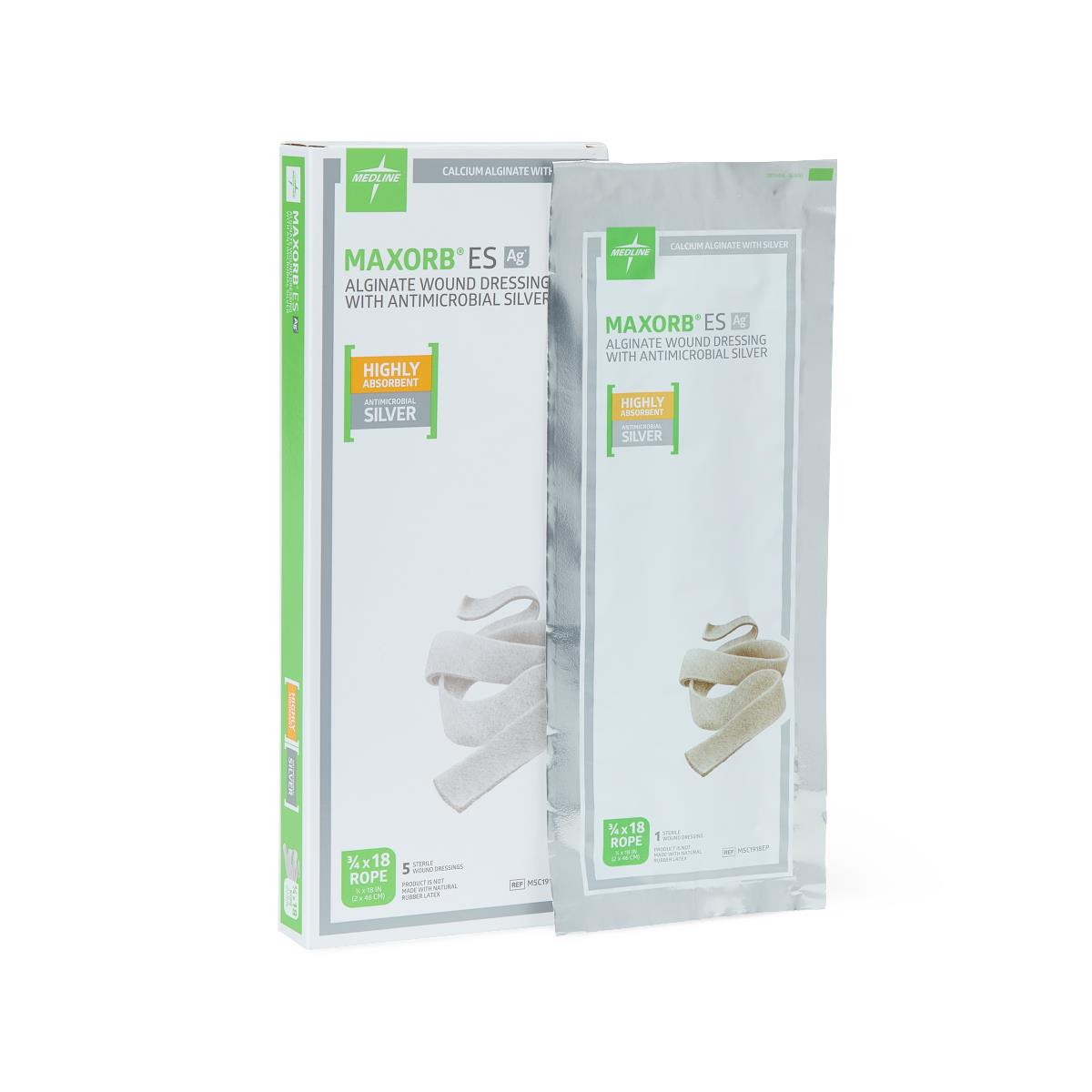 Maxorb ES Ag+ Silver Antimicrobial Wound Dressing | Medline
