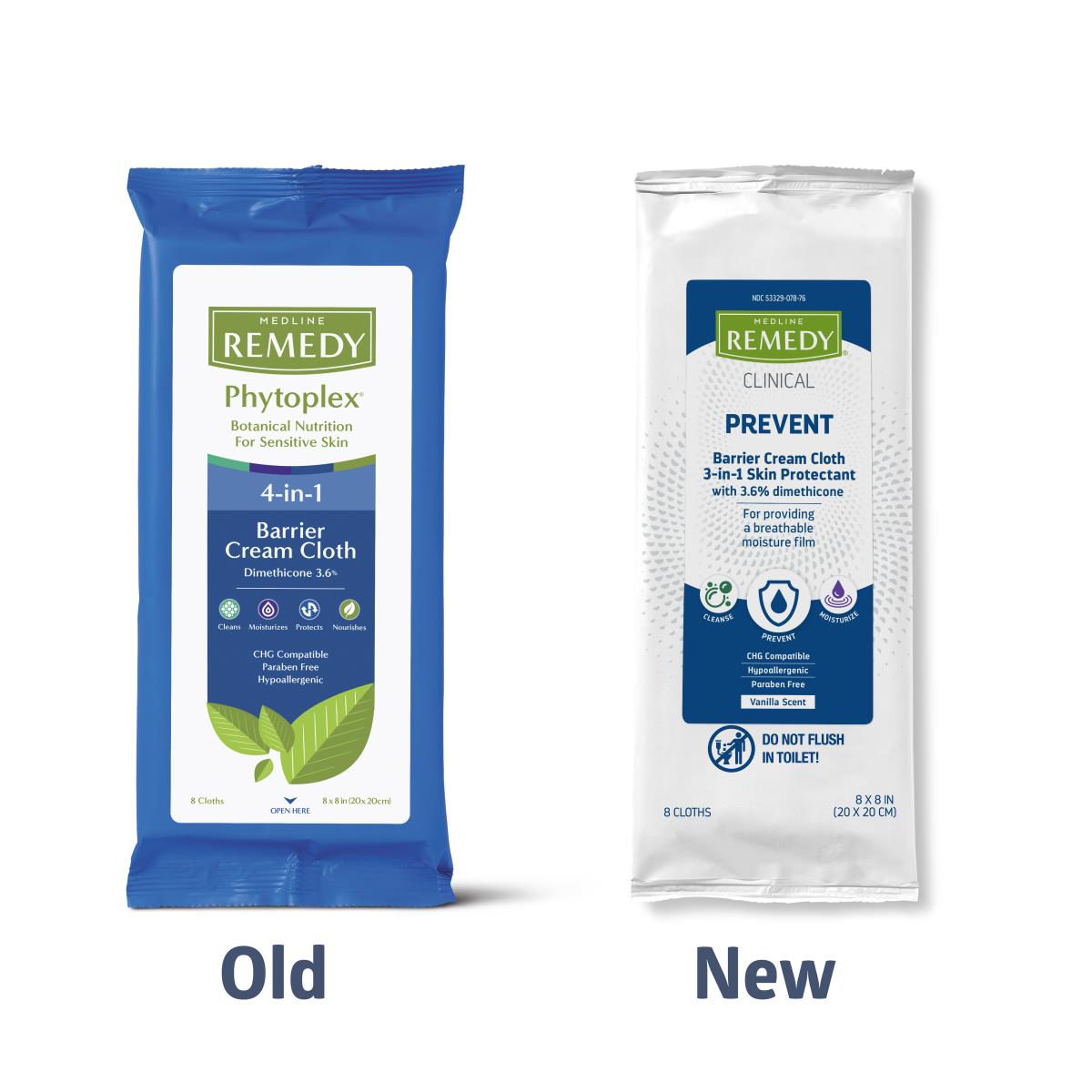 Medline Remedy Clinical Prevent Barrier Cream Cloths | Medline