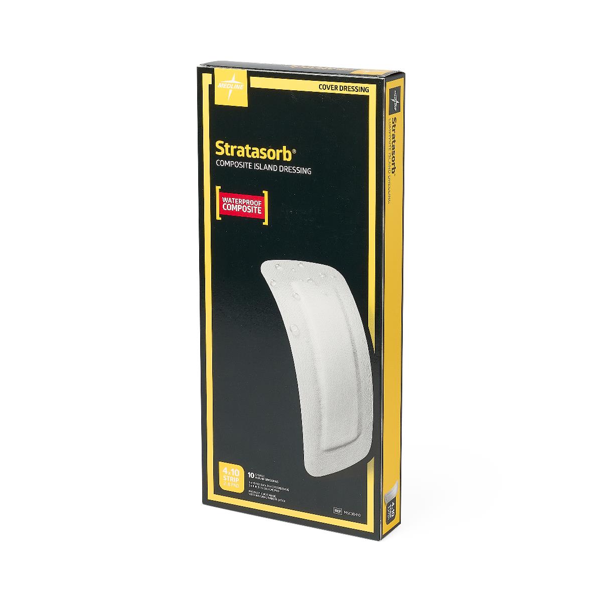MSC30410 | Stratasorb Waterproof Adhesive Island Wound Dressings