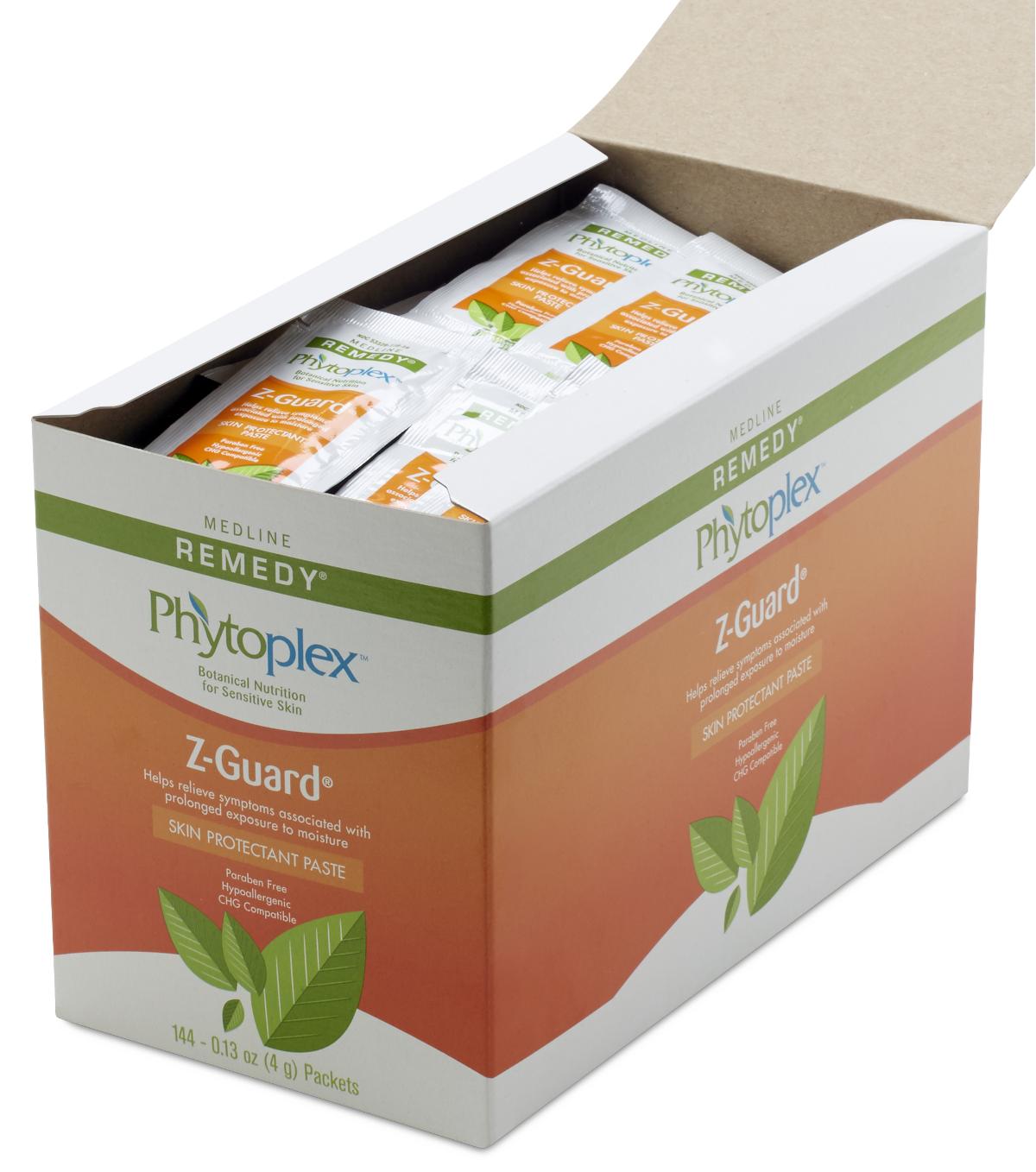 Medline Remedy Phytoplex ZGuard Skin Protectant Paste, .13 oz Packs