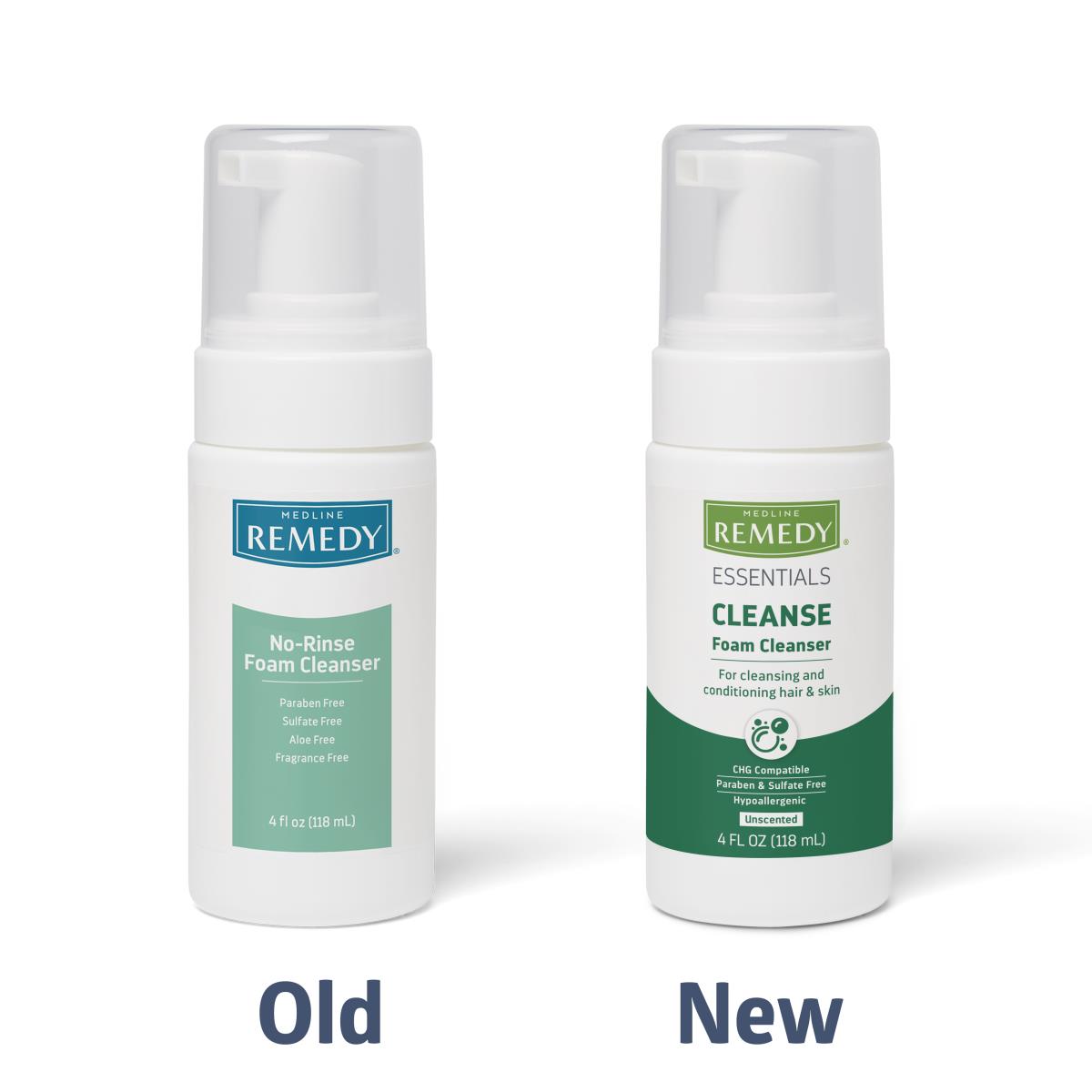 Medline Remedy Essentials No-Rinse Foam Cleanser | Medline