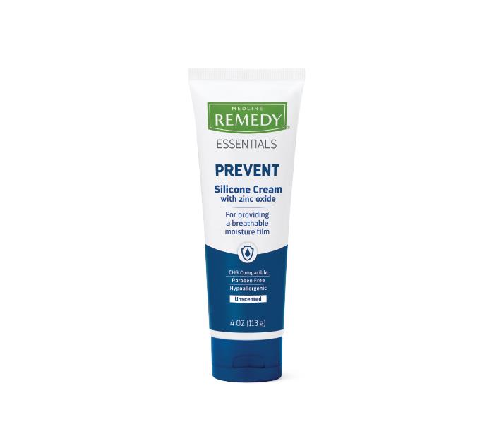 Medline Remedy Essentials Silicone Cream with Zinc Oxide | Medline