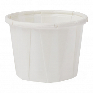 Solo #38 1/2 Oz Disposable Paper Souffle Cups – 250 Count – Portion Cups For Condiments