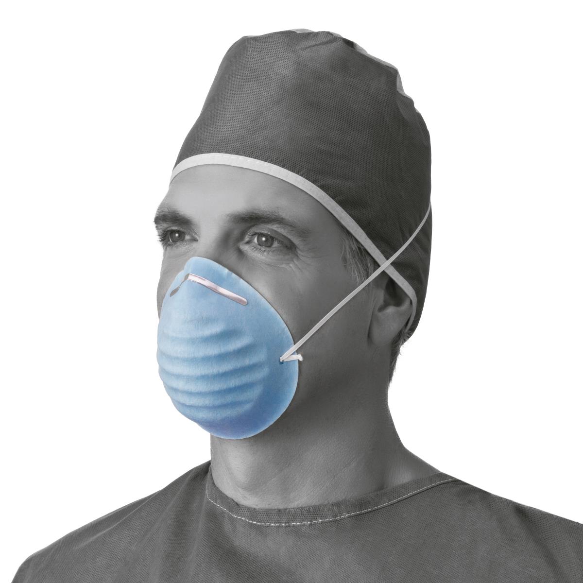 その他 mask Medline Cone-Style Face Masks with Band | Medline