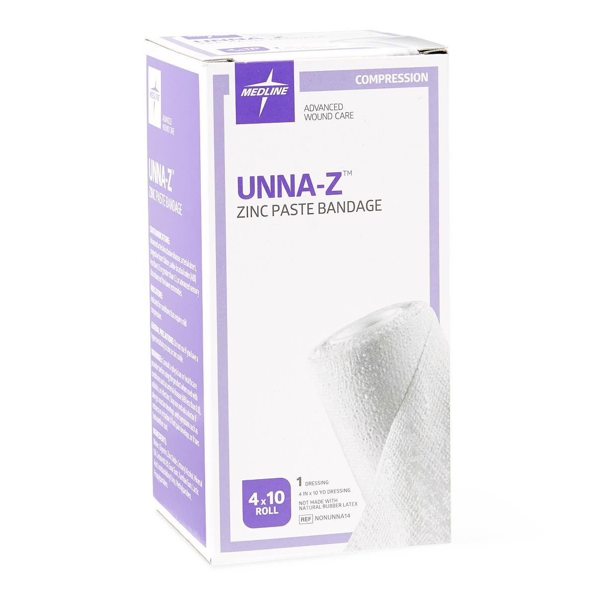 Unna-Z Zinc Oxide Compression Bandages | Medline