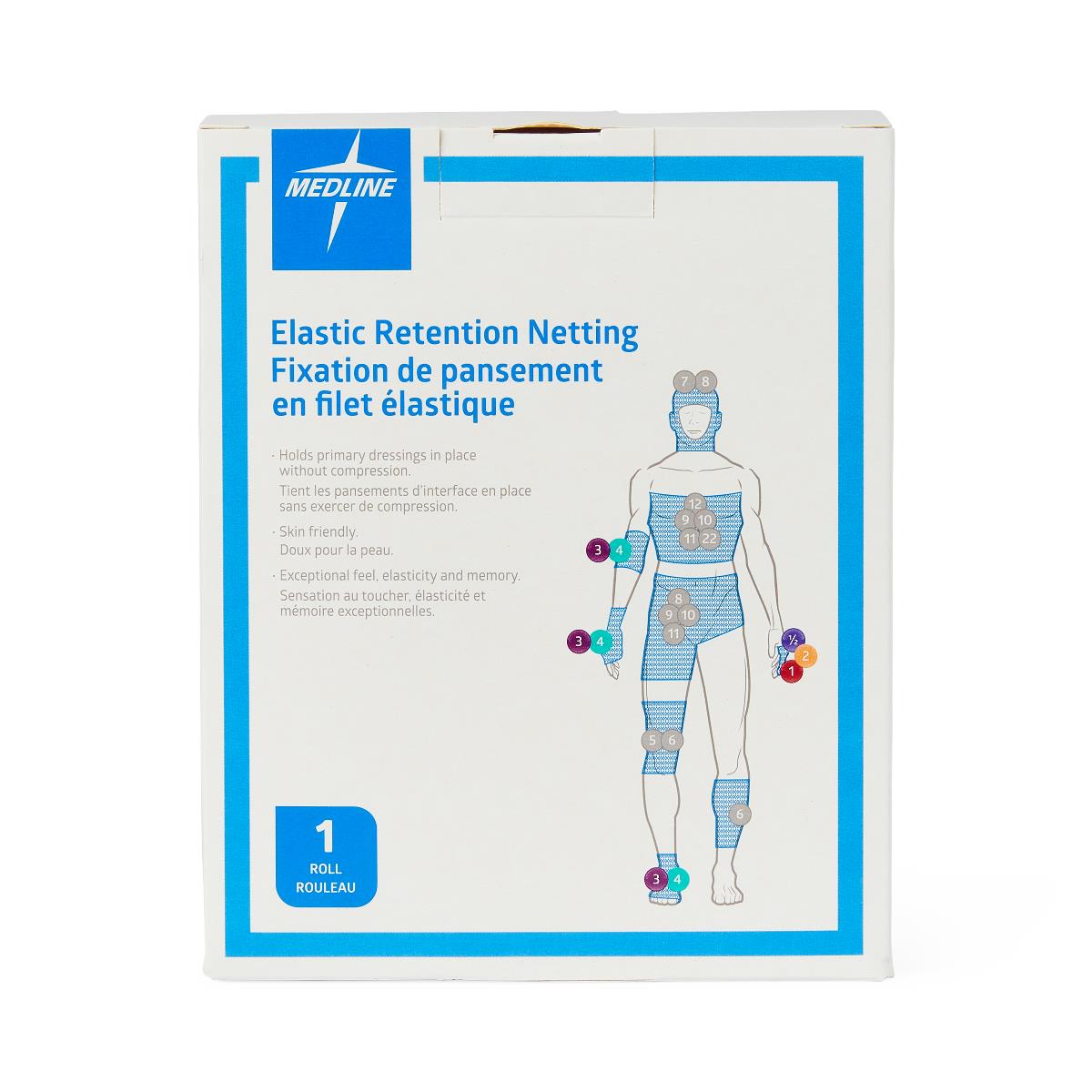 Medline Stretch Tubular Elastic Dressing Retention Nets | Medline Medline Stretch Tubular Elastic Dressing Retention Nets | Medline