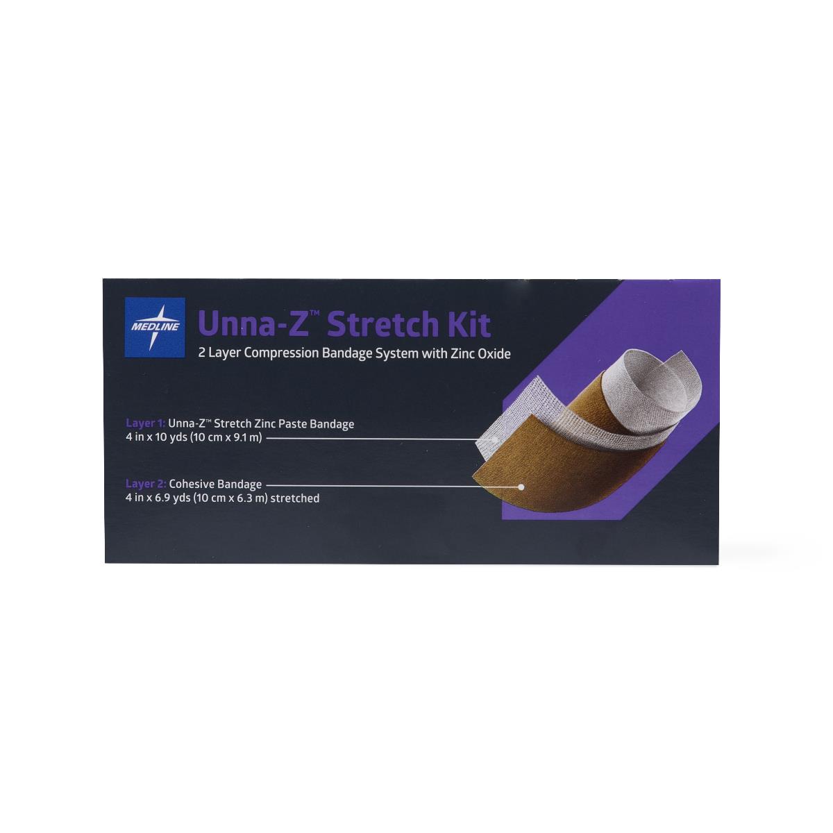 Unna-Z Stretch Zinc Oxide Compression Bandages | Medline