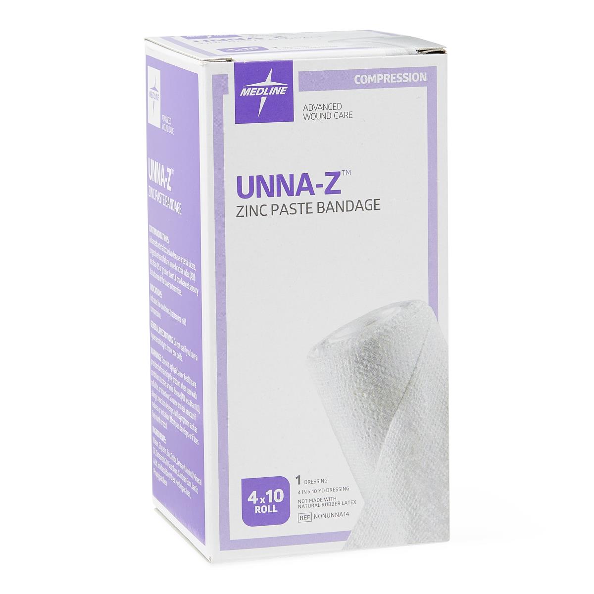 Unna-Z Zinc Oxide Compression Bandages | Medline