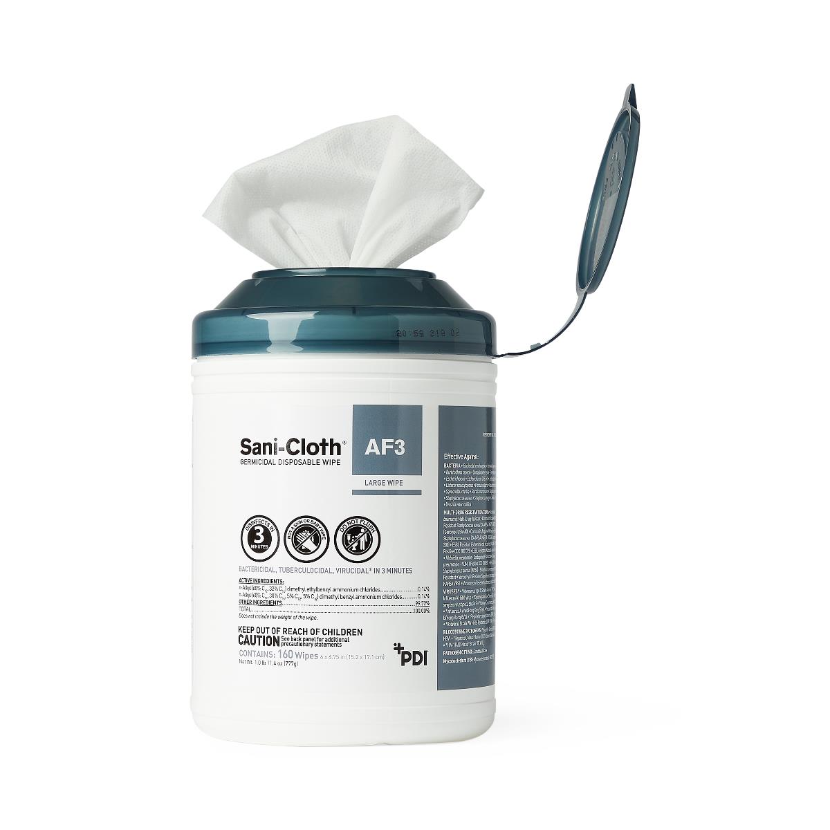 Sani-Cloth AF3 Germicidal Wipes | Medline