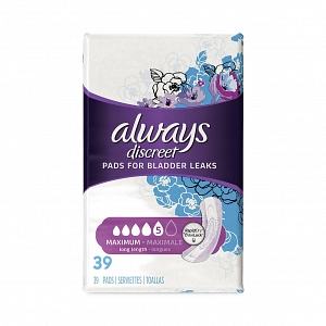 Always Discreet Pads for Bladder Leaks | Medline Industries, Inc.