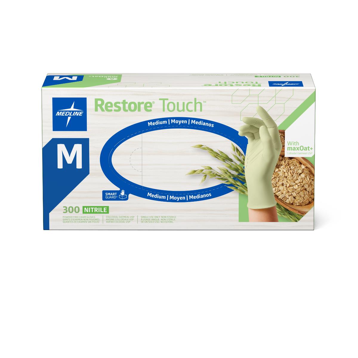OAT3002 | Restore Touch Nitrile Exam Gloves with Oatmeal