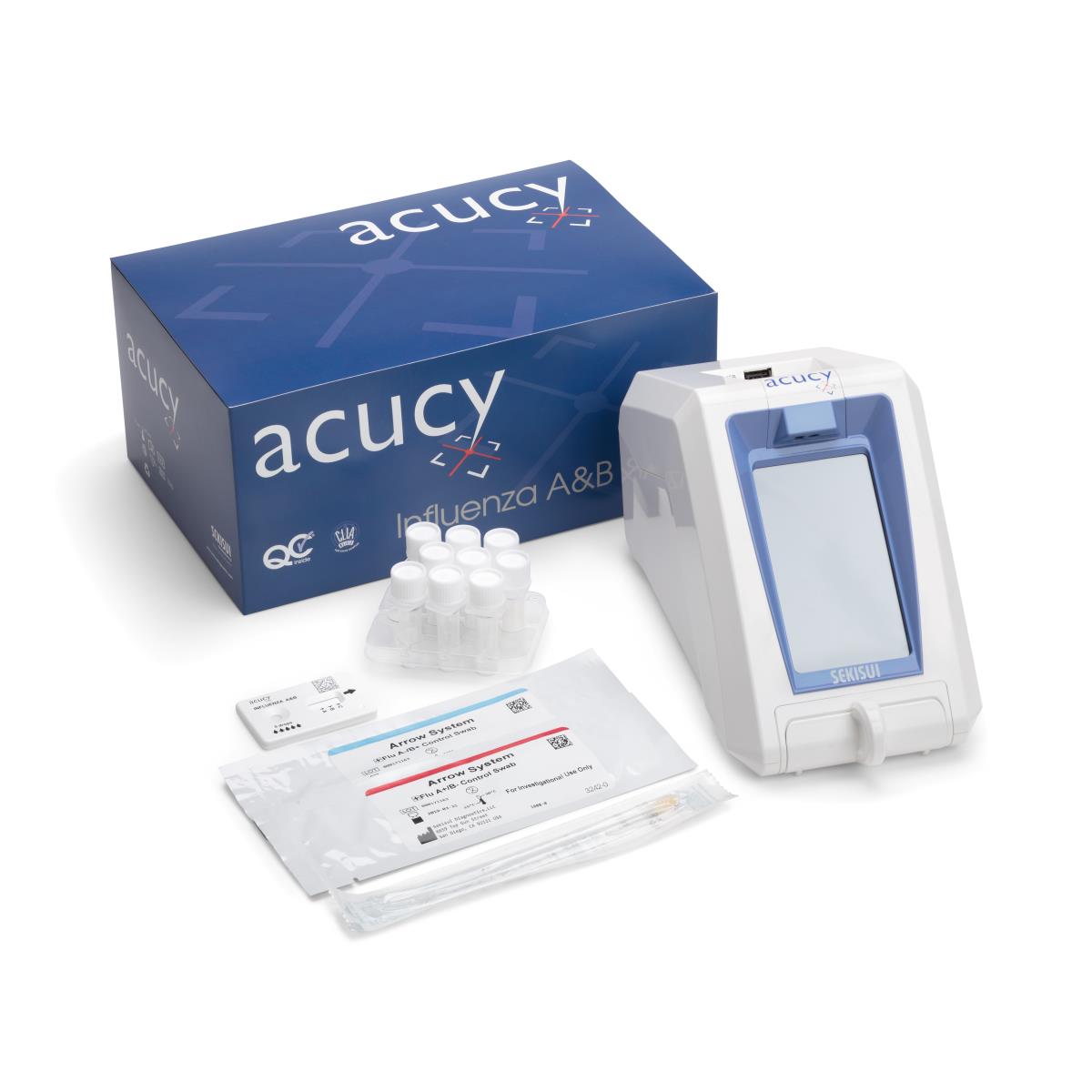 Acucy Influenza A and B System/Test Kit | Medline