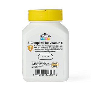 21st Century Vitamin B Complex Caplets with Vitamin C | Medline