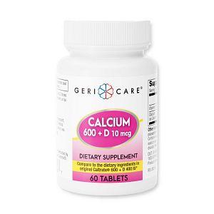 GeriCare Calcium and Vitamin D Tablets | Medline
