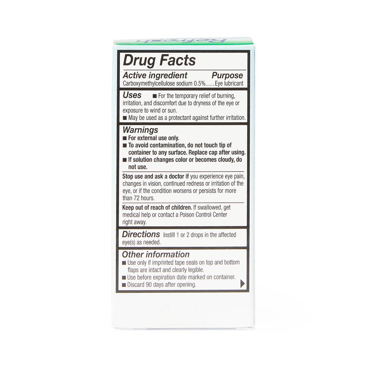 Refresh Tears Lubricant Eye Drops | Medline