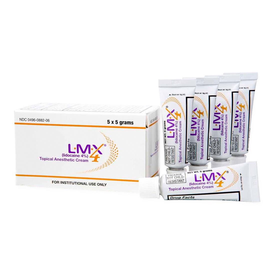 LMX4 4% Lidocaine Topical Anesthetic Cream | Medline