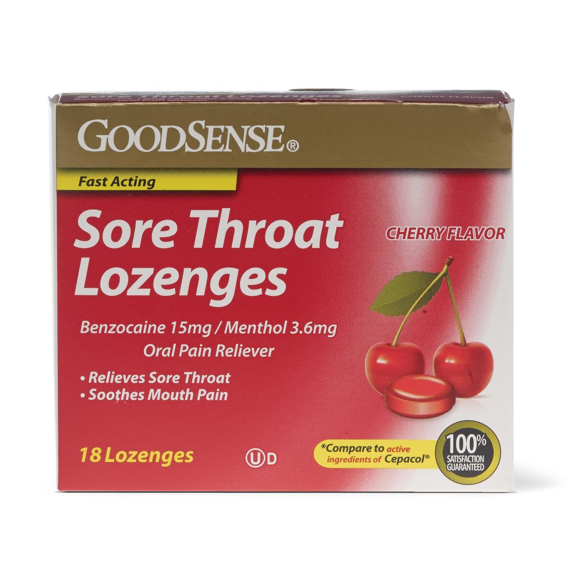 I*l様 SORE THROAT 3枚セット Sucrets Sore Throat & Cough Vapor Cherry Lozenges - 18 Count