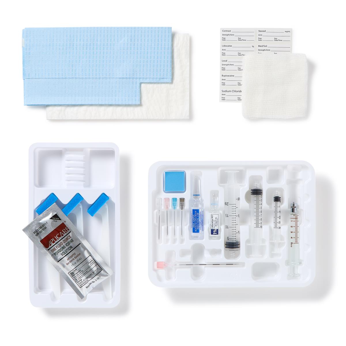 Universal Single Shot Tray | Medline