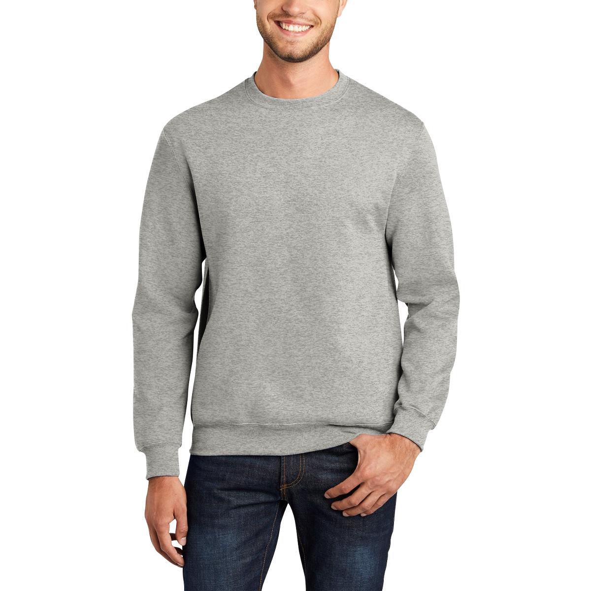 BANDEL UTILITY FLEECE CREW NECK グレー XXL Gildan Unisex Heavy Blend™ 50/50 Fleece Crew G180 Charcoal | Jiffy