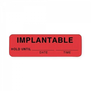 PDC Healthcare Implant Labels | Medline